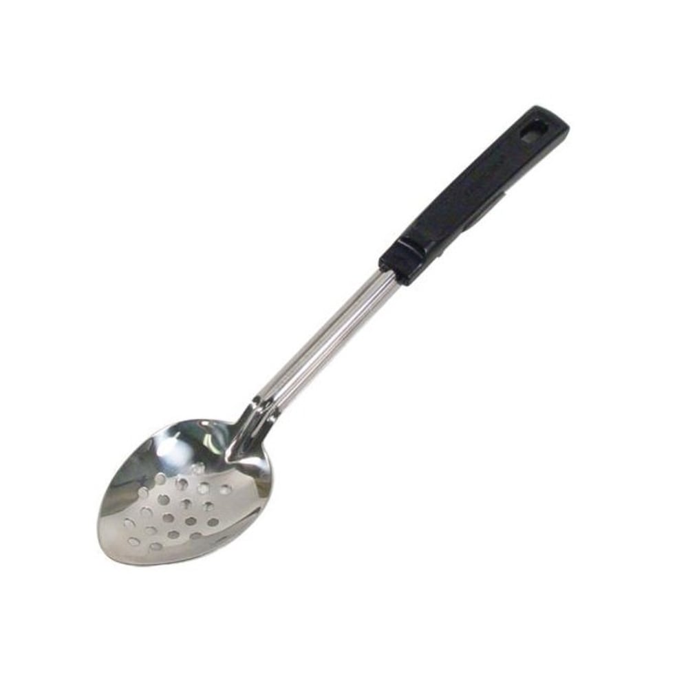 Vollrath Grip N Serv Perforated Serving Spoon, 13in, Black