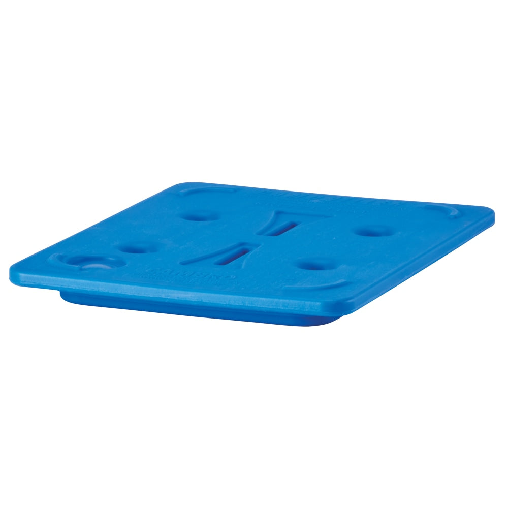 Cambro Half-Size Camchiller Insulated Cold Pack, 1-1/2inH x 12-3/4inW x 10-3/8inD, Blue