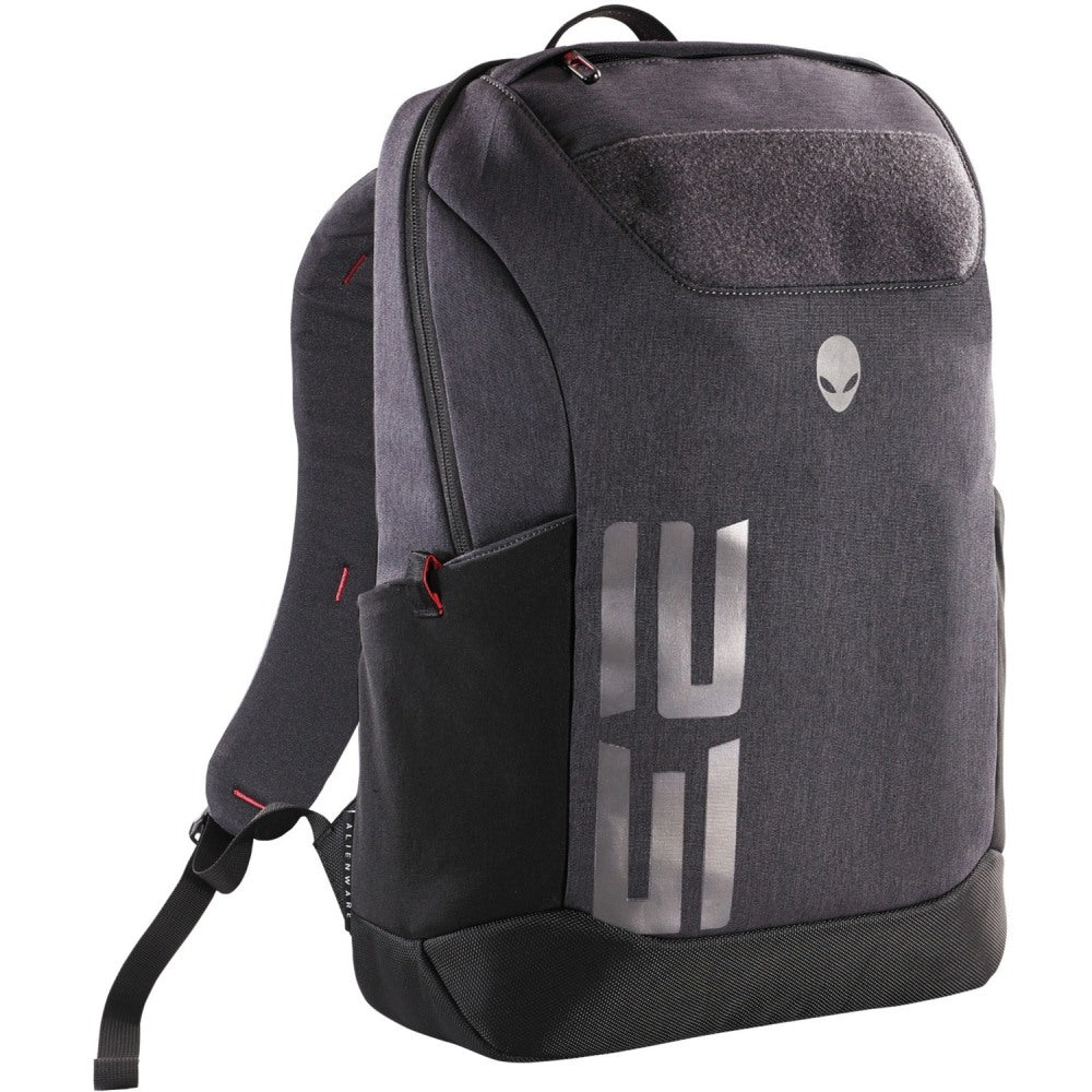 Mobile Edge Alienware Carrying Case (Backpack) for 17.1in Alienware Notebook - Gray - Heather Body - Handle, Shoulder Strap - 16.5in Height x 11.5in Width x 4.5in Depth