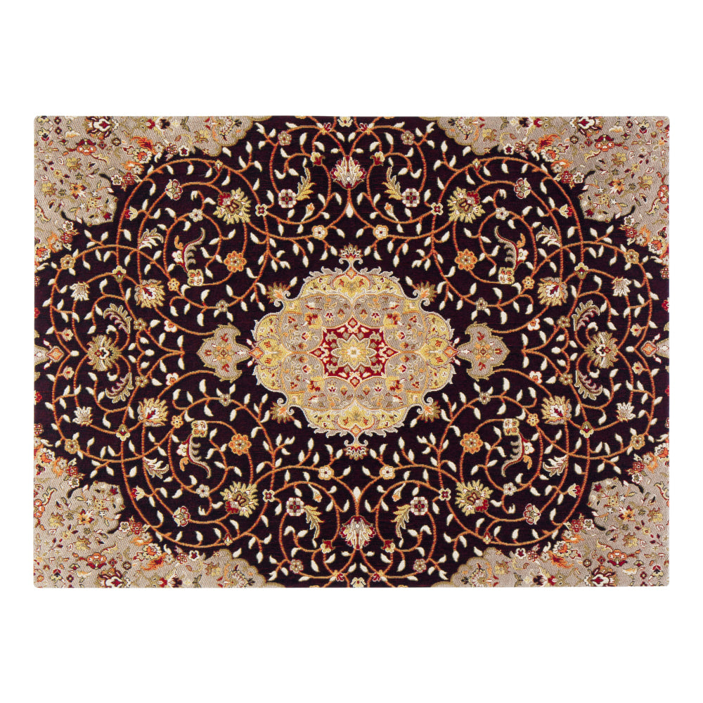 Anji Mountain Altamira Rug'd Chair Mat, 1/2inH x 36inW x 48inD, Multicolor