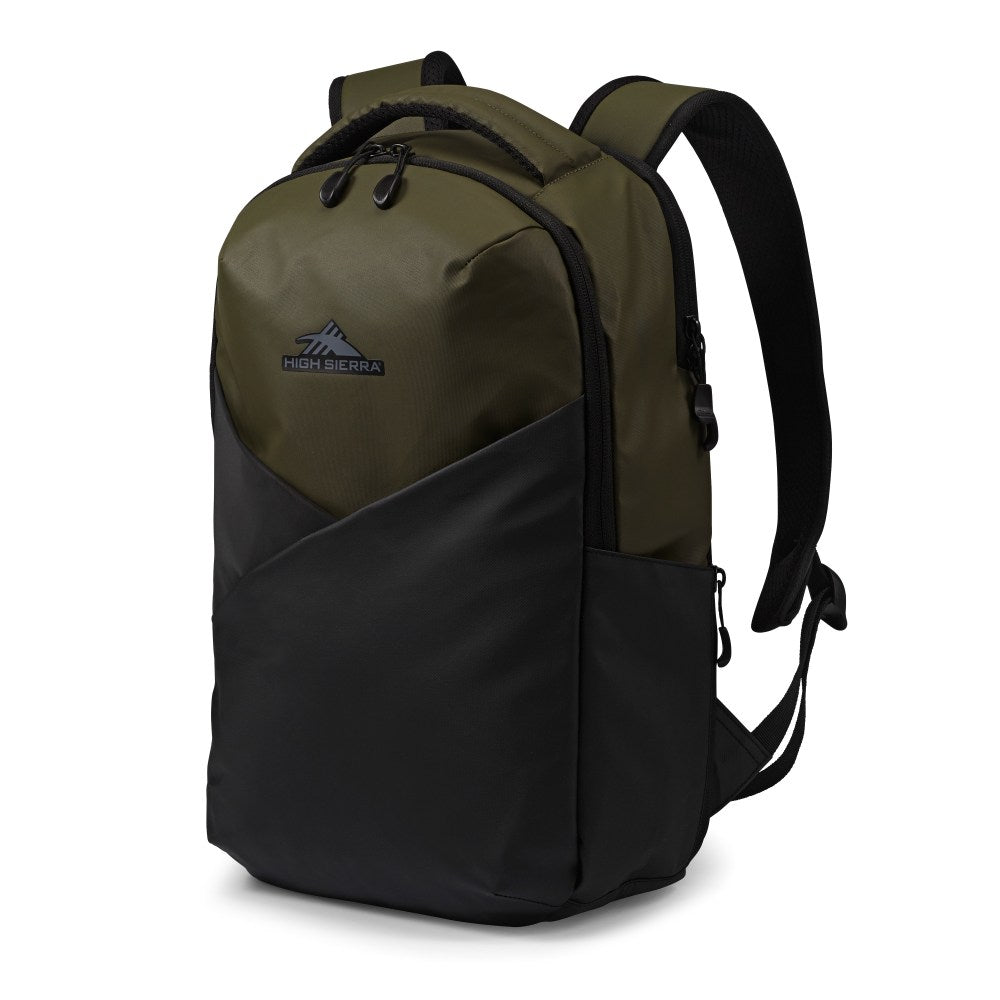 High Sierra Luna Backpack With 15.6in Laptop Pocket, Olive