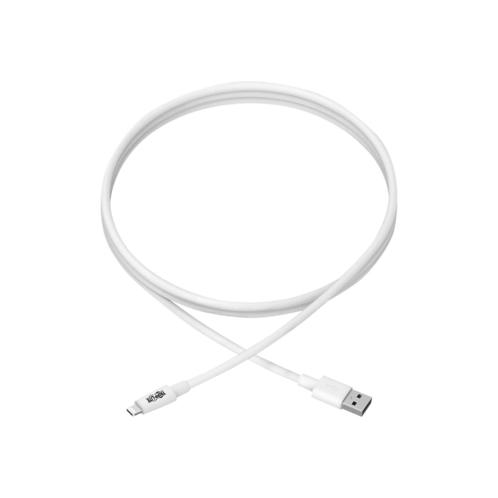 Tripp Lite USB-A to Lightning Sync/Charge Cable (M/M) MFi Certified White 10 ft. (3 m) - 10 ft