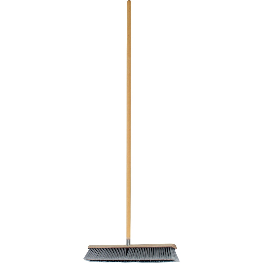Genuine Joe Floor Sweep And Handle, 60in