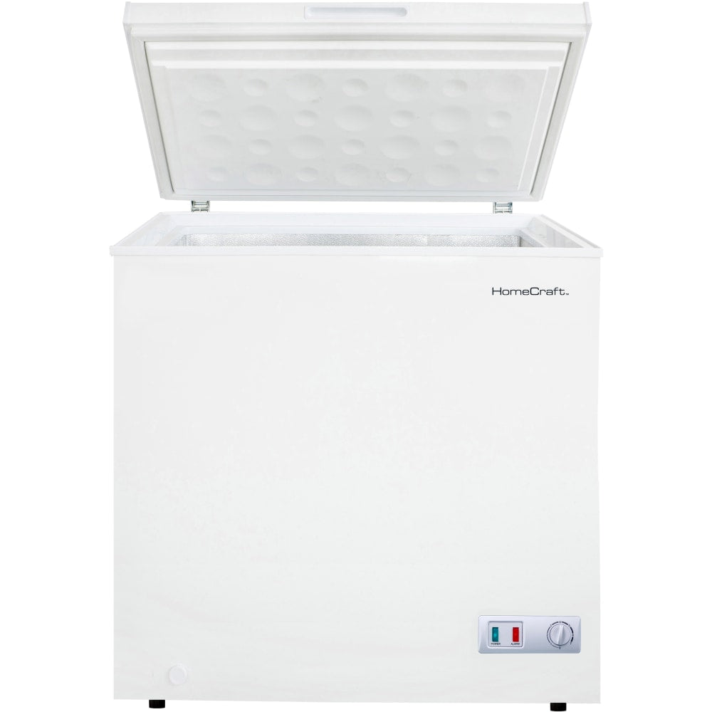 HomeCraft HCCFESS503A 5.4 Cu. Ft. Chest Freezer, White