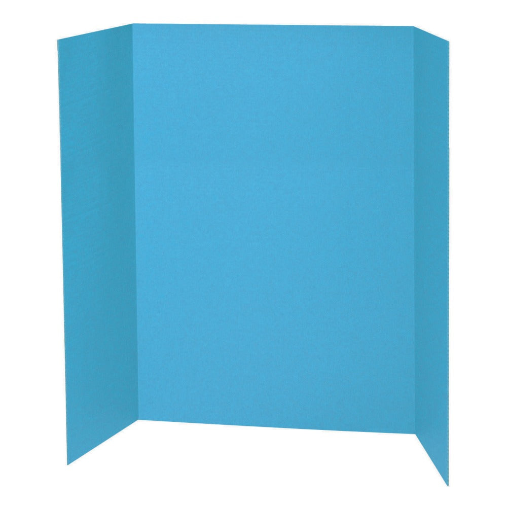 Pacon Presentation Boards, 48in x 36in, Sky Blue, Pack Of 6 Boards
