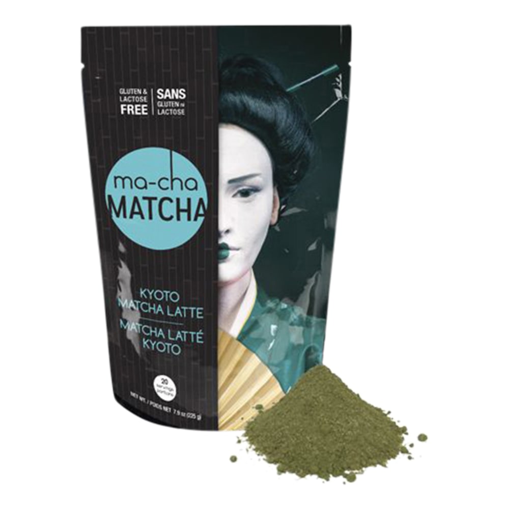 Ma-Cha Kyoto Latte Mix, 7.9 Oz, 12 Per Box, Carton Of 6 Boxes