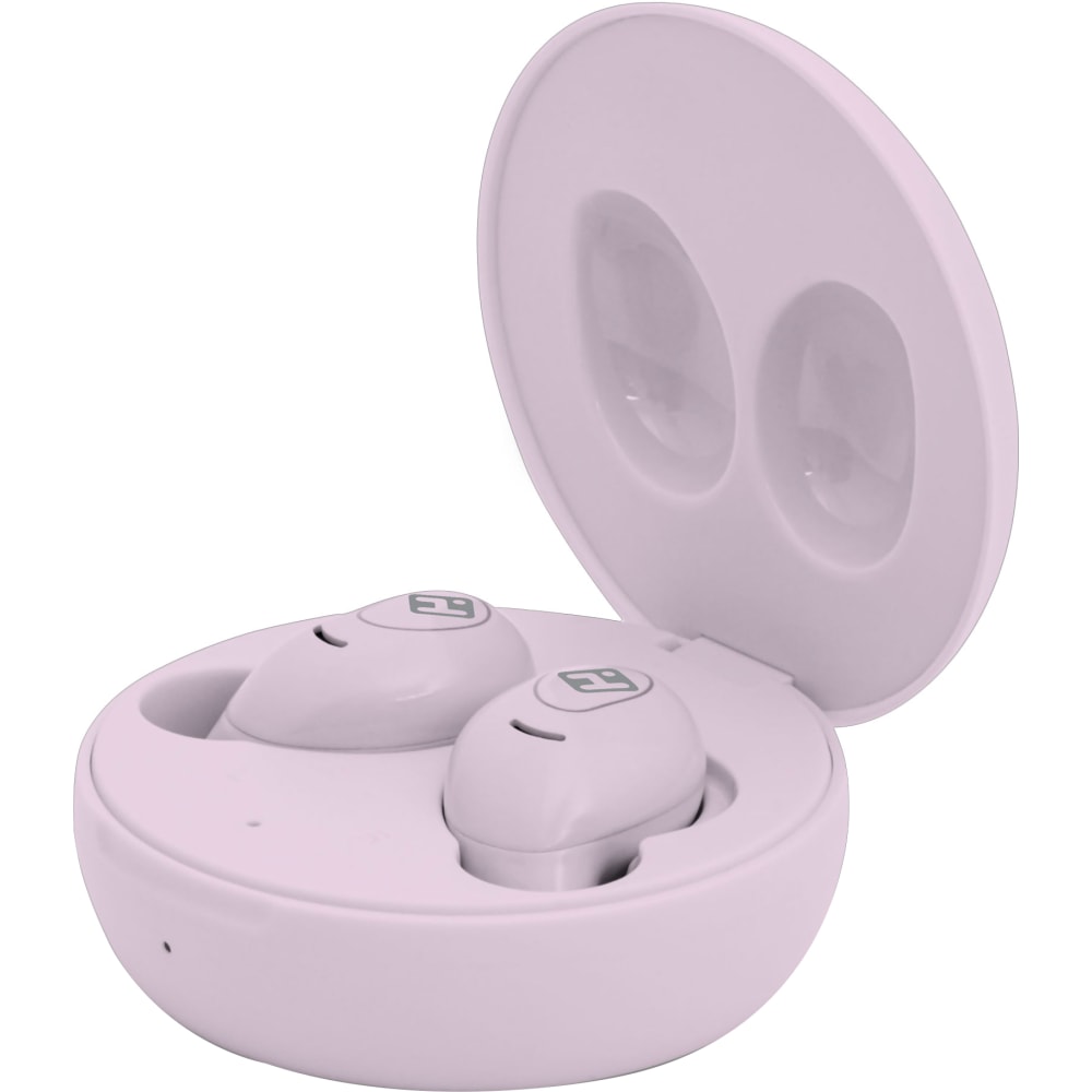 iHome XT-59 True Wireless Bluetooth In-Ear Earbuds, Pink