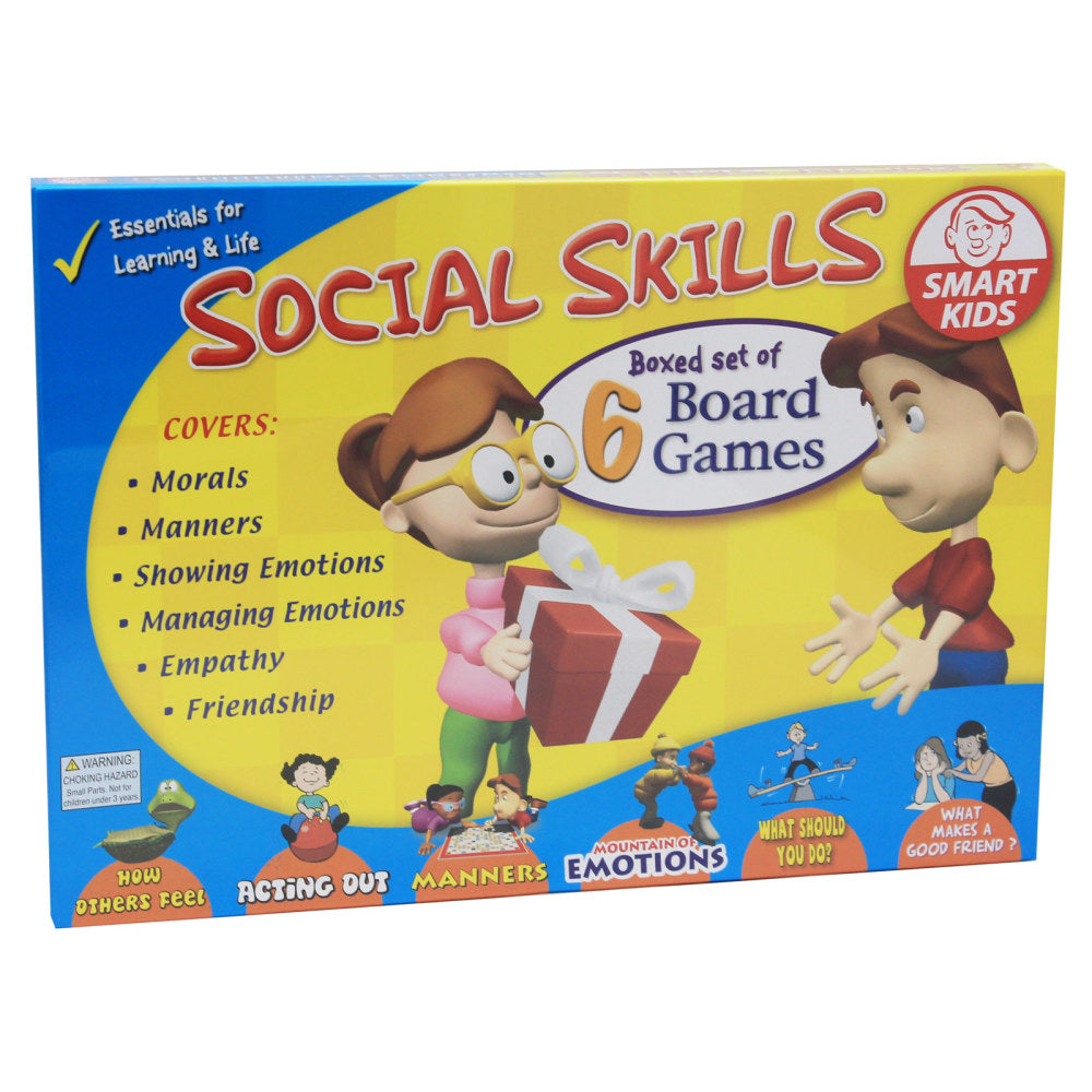 Didax 6 Social Skills Board Games