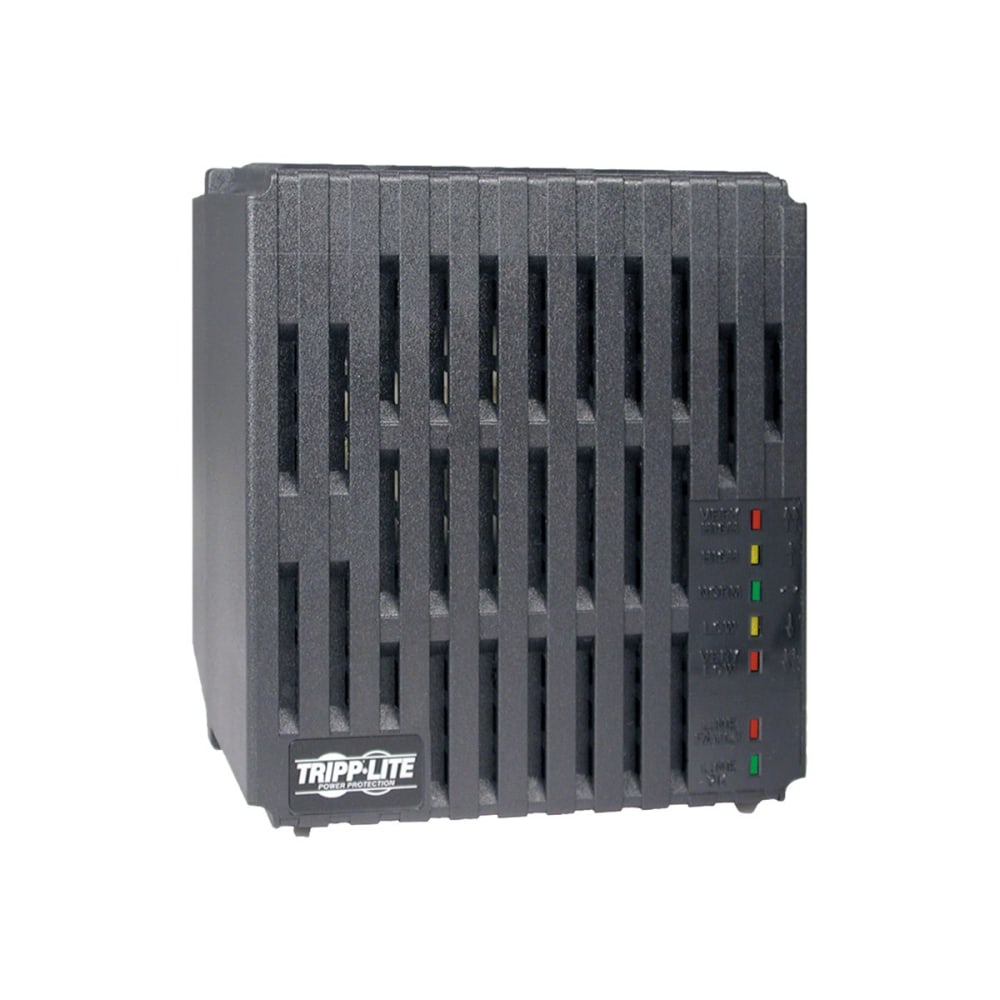 Tripp Lite 1800W Line Conditioner w/ AVR / Surge Protection 120V 15A 60Hz 6 Outlet 6ft Cord Power Conditioner - Line conditioner - AC 120 V - 1800 Watt - output connectors: 6
