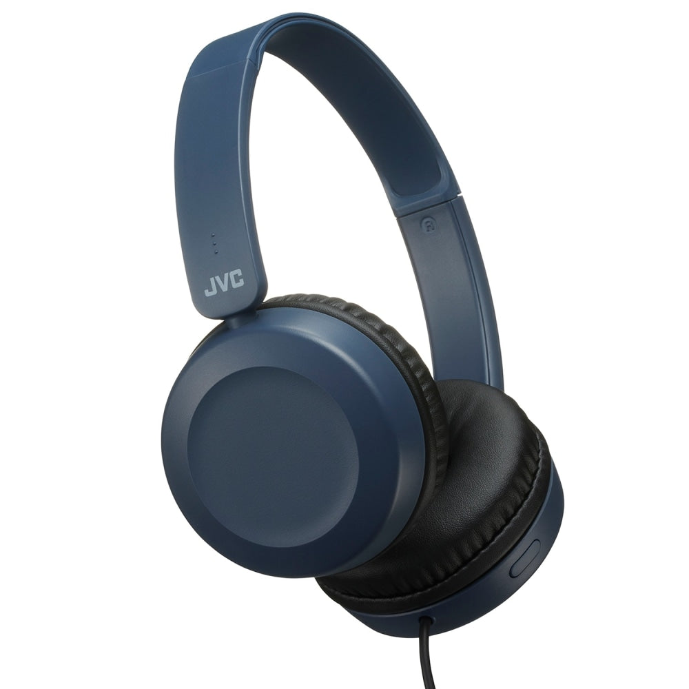 JVC Wired On-Ear Headphones, Blue, HA-S31M