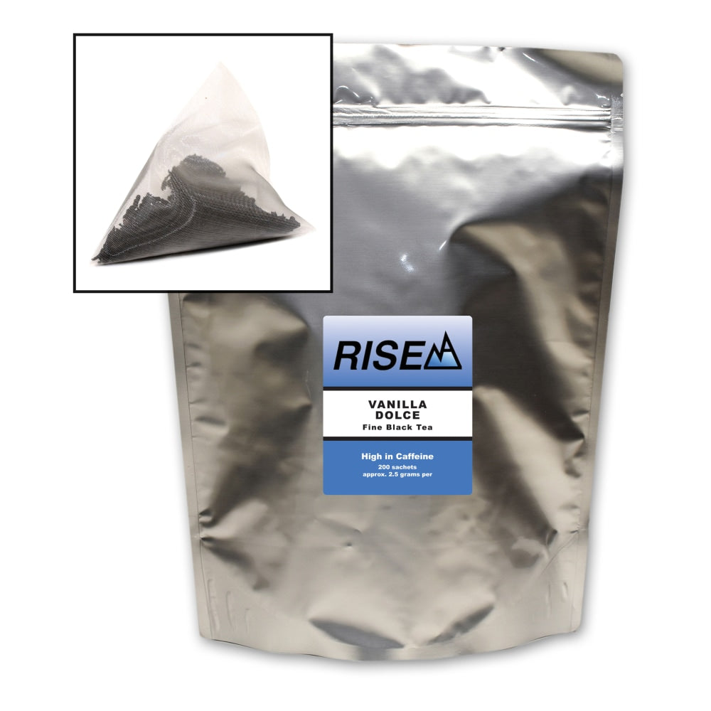 RISE NA Premium Black Tea, 8 Oz, Bag Of 200 Sachets