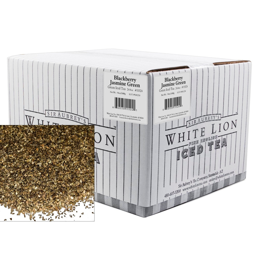 RISE NA Jasmine Green Tea, 8 Oz, Carton Of 24 Pouches
