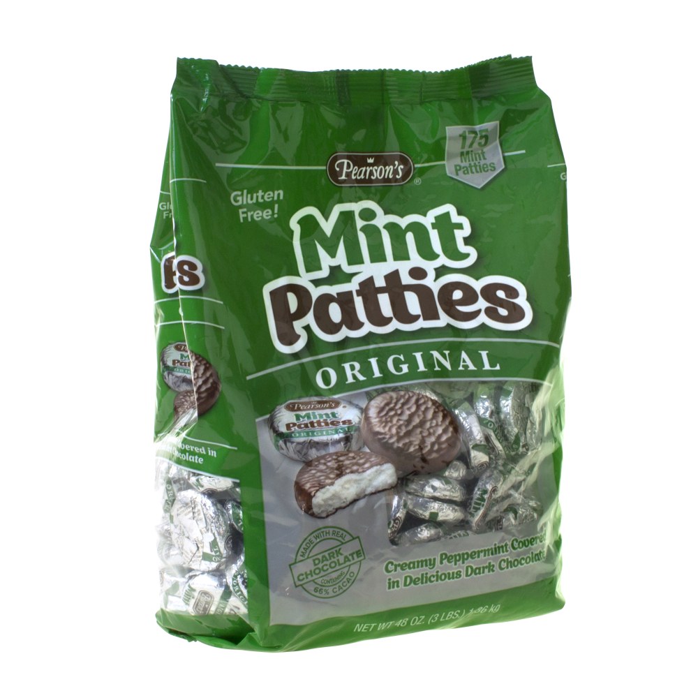 Pearsons Candy Company Mint Patties, Pack Of 175