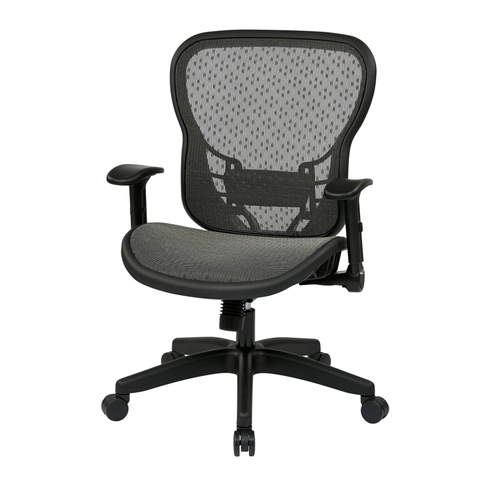 Office Star Space Seating Fabric High-Back Chair, Black