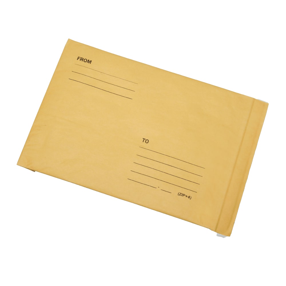 SKILCRAFT Sealed Air Jiffy Padded Mailers, #6, 19in x 12-1/2in, Natural Kraft, Pack Of 50 Mailers (AbilityOne 8105-00-281-1167)