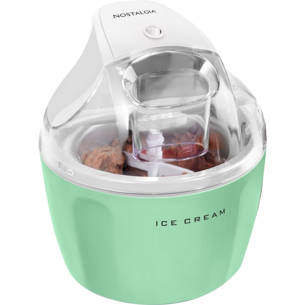 Nostalgia NGICM15JG 1.5-Quart Electric Ice Cream Maker, Jadeite