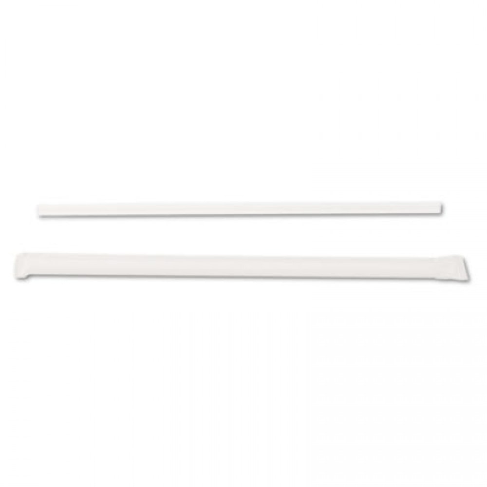 CelloCore Drinking Straws, 7 3/4in, Green, Pack Of 500