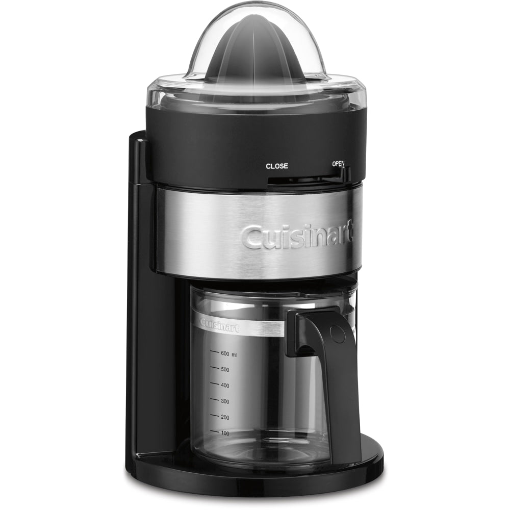 Cuisinart Juicer With Carafe, 6-13/16in x 12-5/16in x 8-1/8in, Black