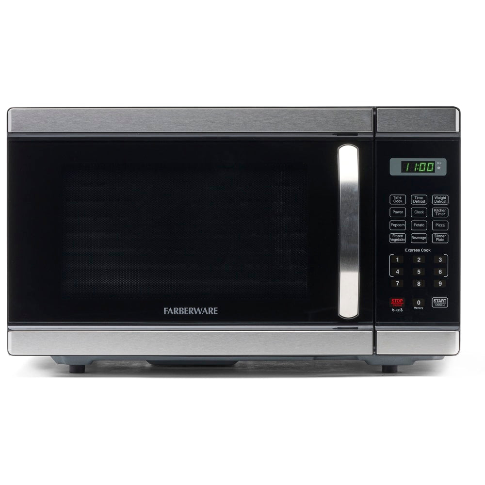 Farberware Professional 1.1 Cu. Ft. Microwave Oven, Silver