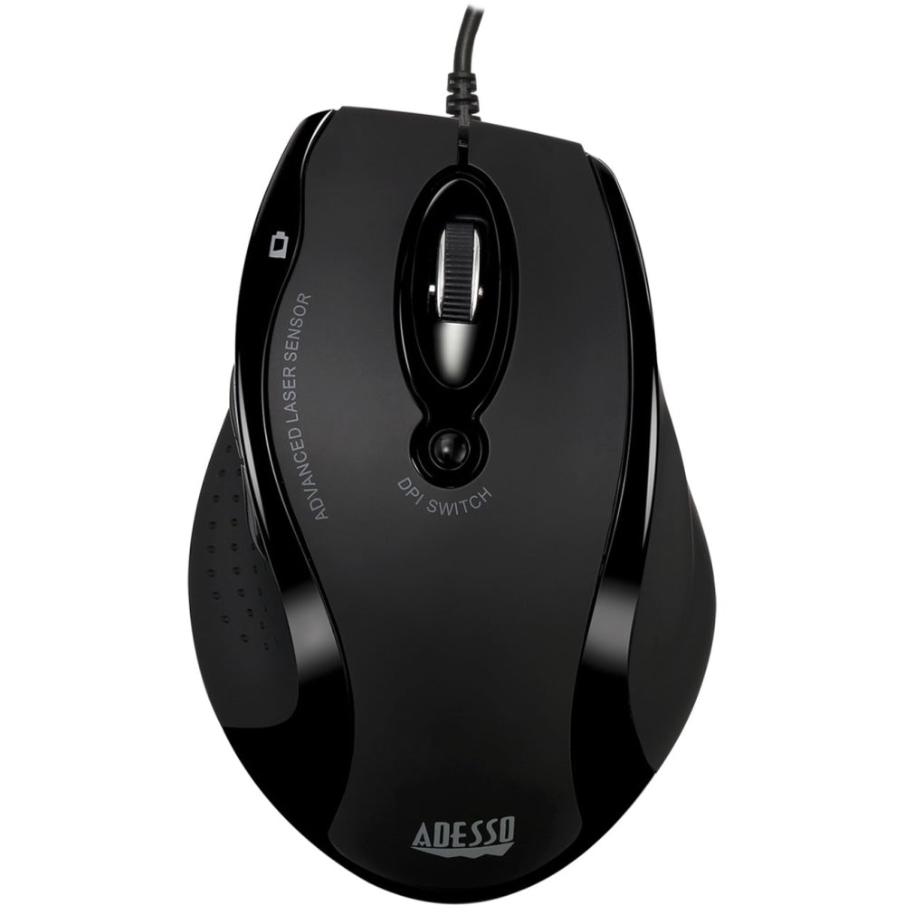 Adesso iMouse G2 USB Ergonomic Optical Mouse, Black