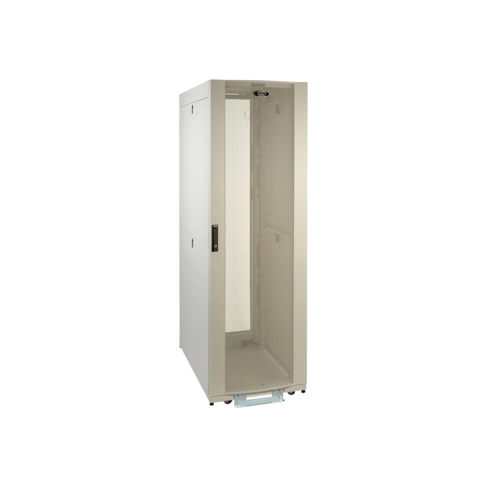 Tripp Lite 42U Rack Enclosure Server Cabinet White Shock Pallet Doors Sides - Rack cabinet - white - 42U - 19in - with 1,250 lb. capacity shock pallet