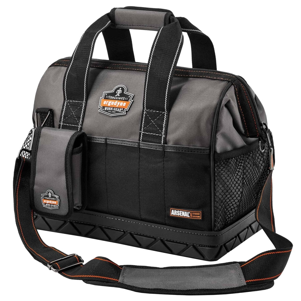 Ergodyne Arsenal 5802 Widemouth Tool Organizer, Medium, Gray