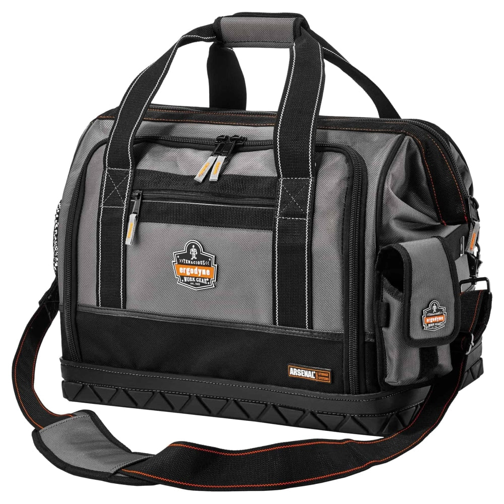 Ergodyne Arsenal 5815 Open-Face Tool Organizer, Large, Gray