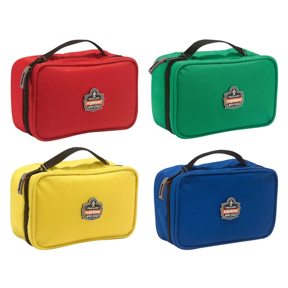 Ergodyne Arsenal 5876K Buddy Organizer Kit, Small, 7-1/2inL x 4-1/2inW x 3inH, Red; Green; Blue; Yellow