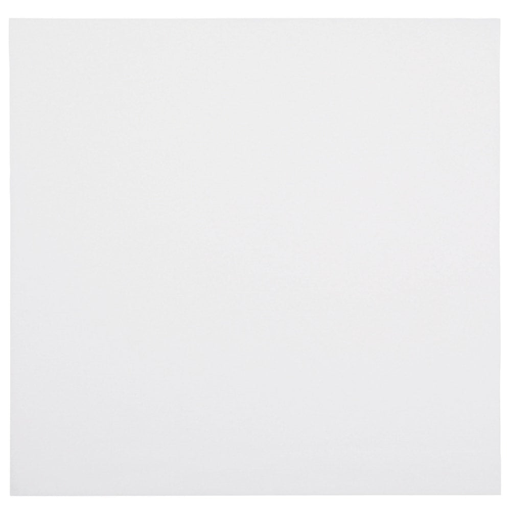 Linen-Like 1-Ply Napkins, 16in x 16in, White, Case Of 1,000 Napkins