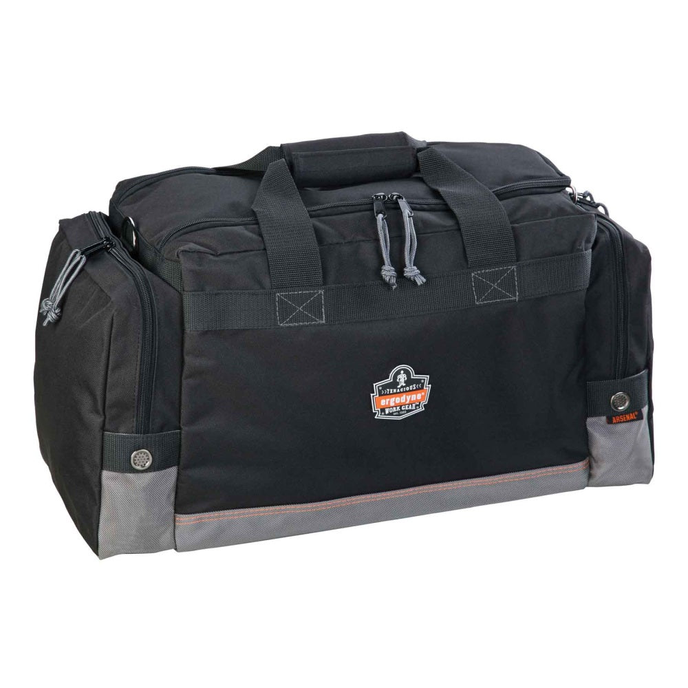 Ergodyne Arsenal 5116 General Duty Gear Bag, 9-1/2inH x 12inW x 23-1/2inD, Black