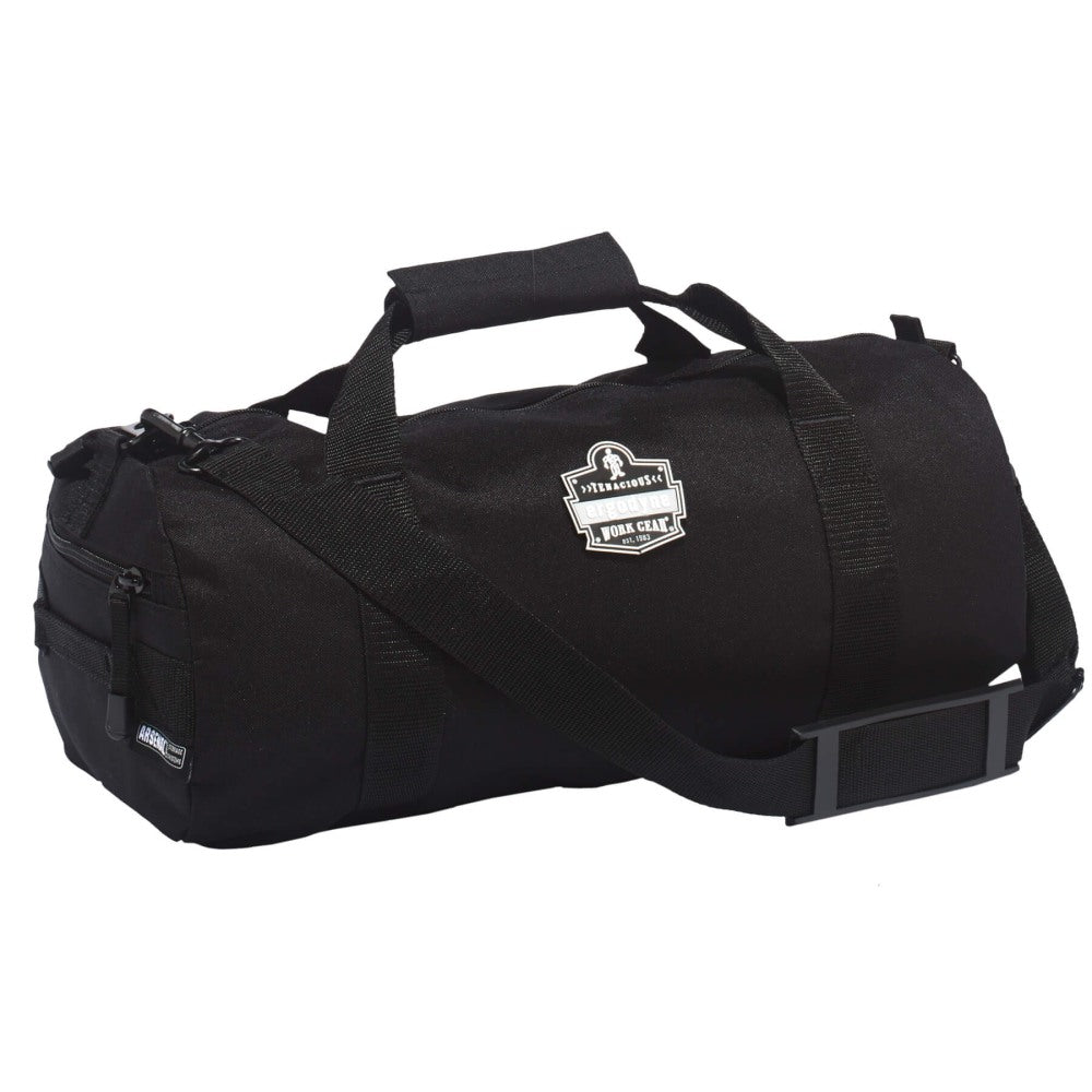 Ergodyne Arsenal 5020XS Standard Gear Duffel Bag, 9inH x 9inW x 18inD, Black