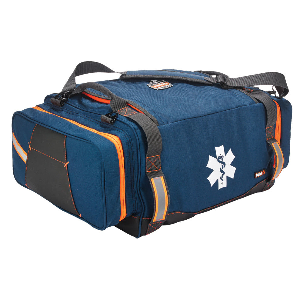 Ergodyne Arsenal 5216 Responder Gear Bag, 14-1/2inH x 10-1/2inW x 25-1/2inD, Blue