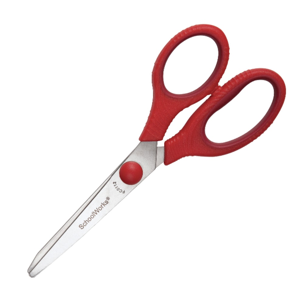 SchoolWorks Value Smart Scissors, 5in, Pointed, Assorted Colors