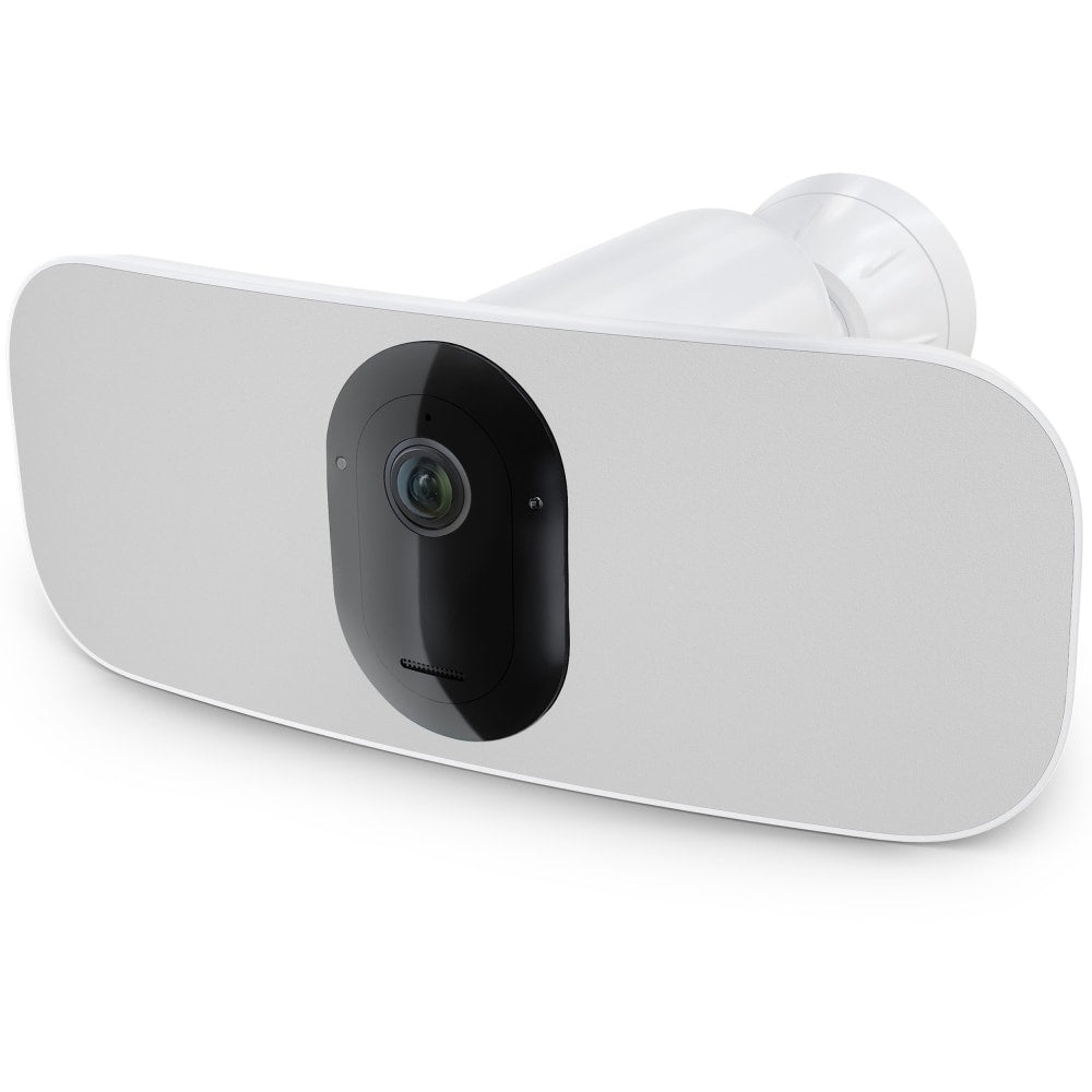Arlo Pro 3 Floodlight Security Camera, White - FB1001 - Arlo Pro 3 Floodlight Camera - Wireless Security, 2K Video & HDR, Color Night Vision, 2 Way Audio, Wire-Free, Direct to WiFi No Hub Needed, 160 deg. View, White - FB1001