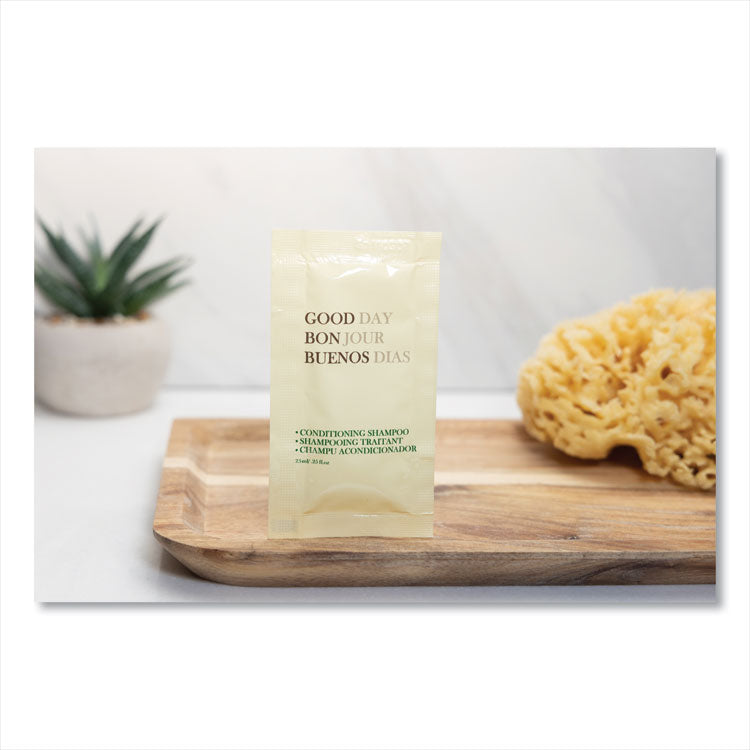 Conditioning Shampoo, Fresh Scent, 0.25 oz, 500/Carton
