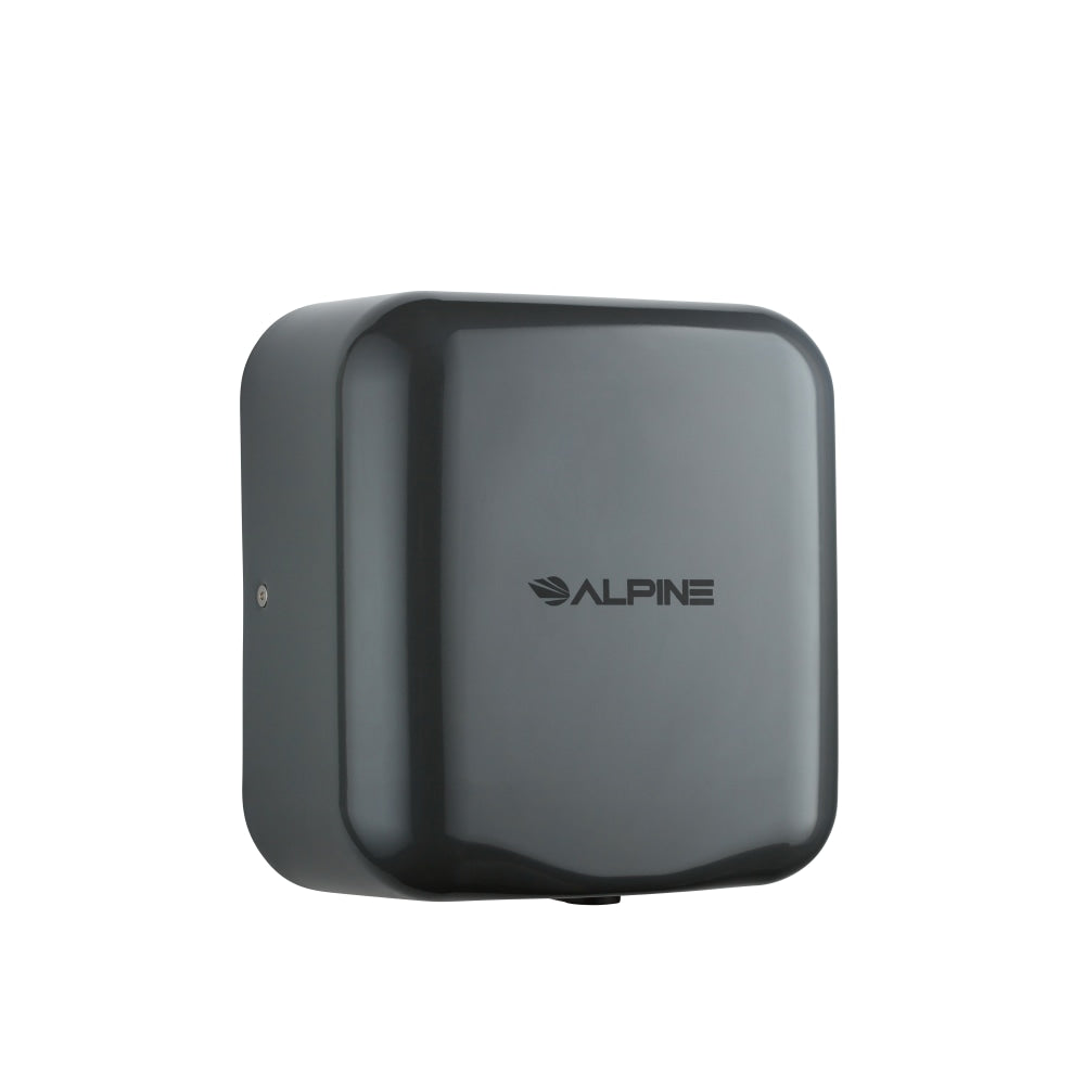 Alpine Industries Hemlock 120 Volt Steel Electric Commercial Automatic Touchless Hand Dryer, Gray