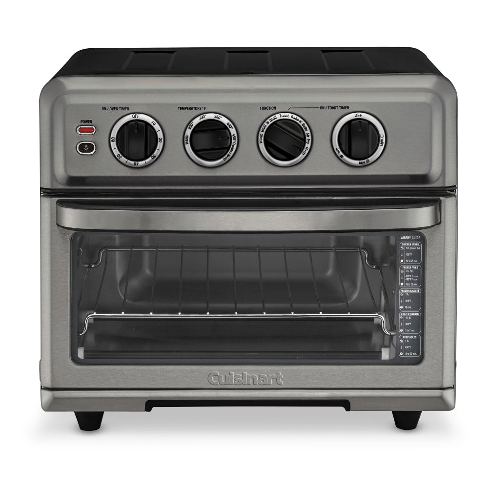 Cuisinart Digital Air Fryer Toaster Oven, 13-3/4inH x 12-1/4inW x 12-1/4inD, Black