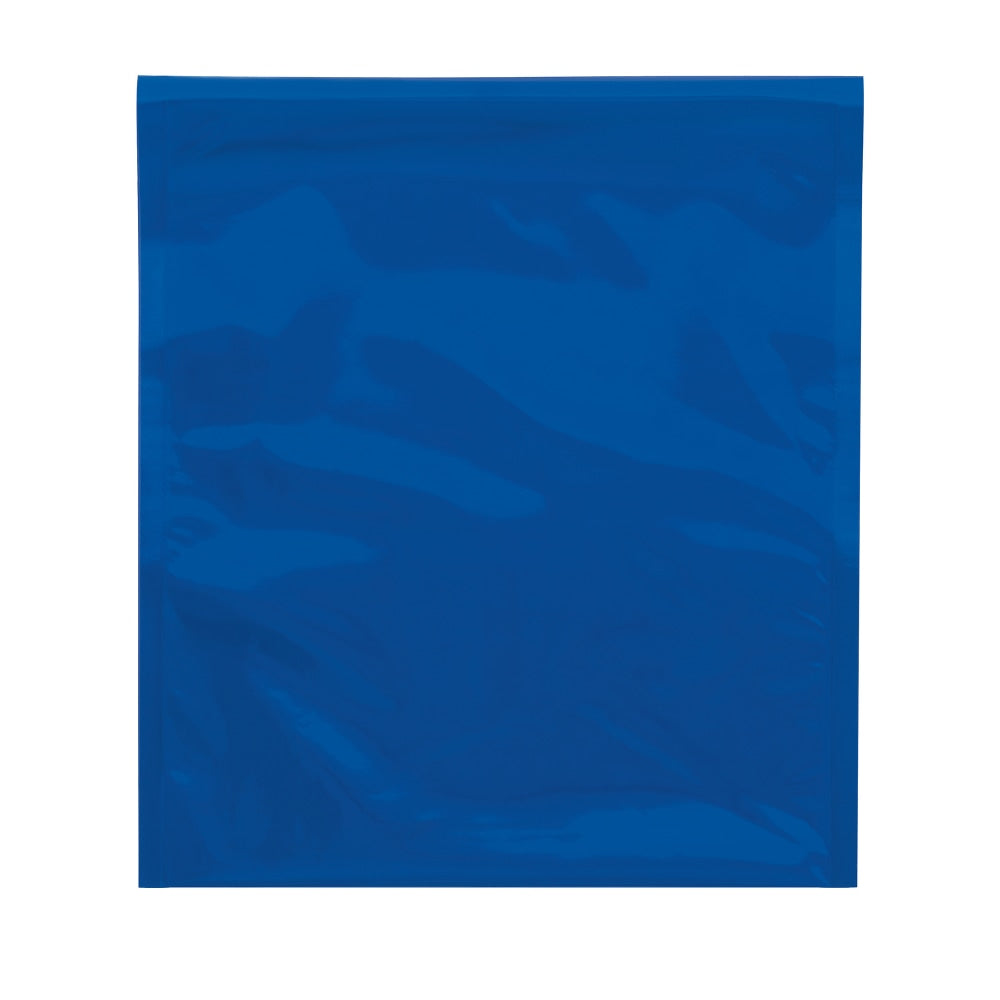Partners Brand Metallic Glamour Mailers, 13in x 10-3/4in, Blue, Case Of 250 Mailers