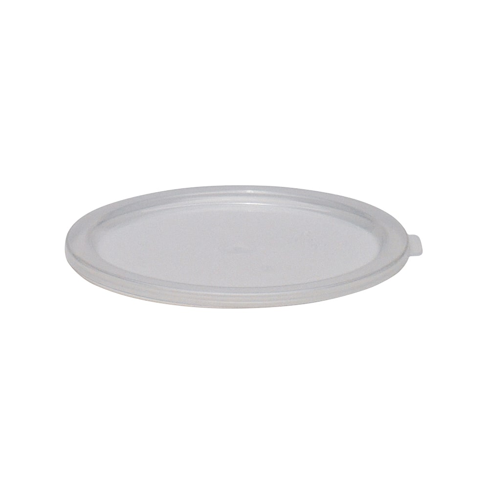 Cambro Translucent Round Lids For 6 - 8 Qt Food Containers, Pack Of 12 Lids