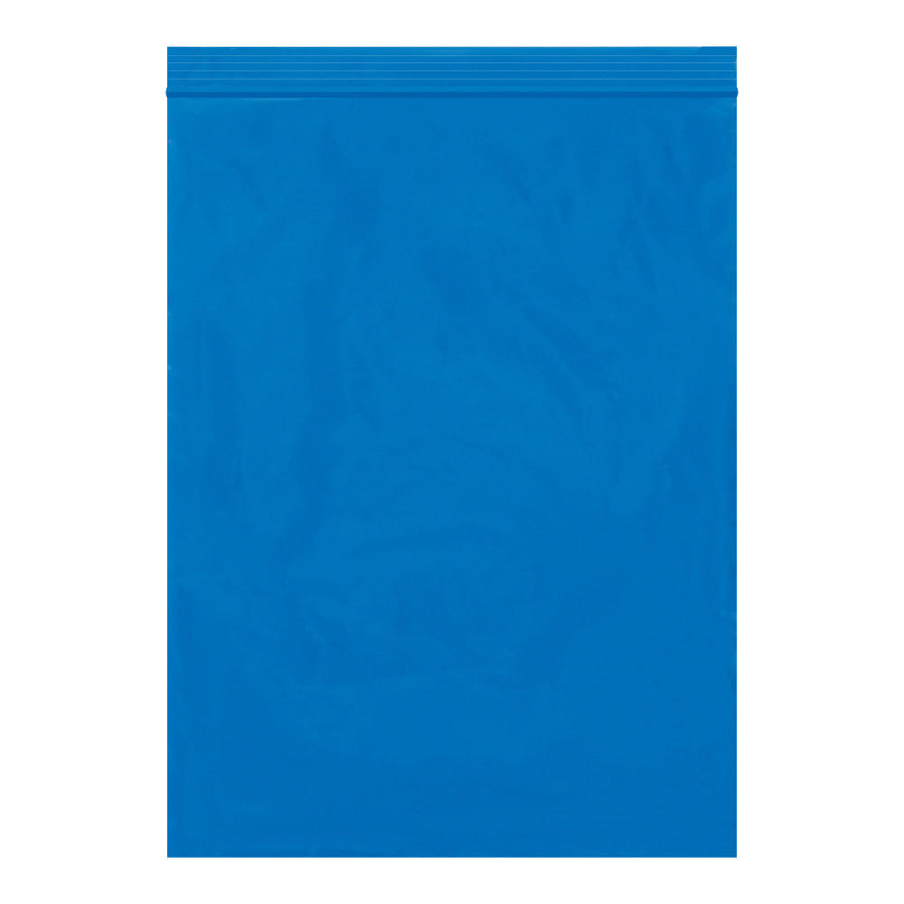 Partners Brand Reclosable 2-mil Poly Bags, 12in x 9in, Blue, Case Of 1,000 Bags