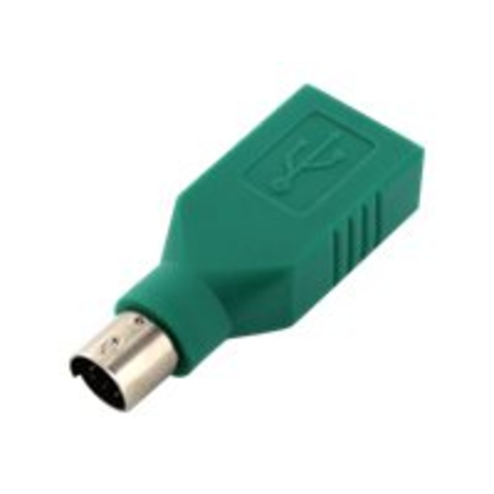 Seal Shield SSPS2A25 - Keyboard / mouse adapter - USB (F) to PS/2 (M) - green (pack of 25)