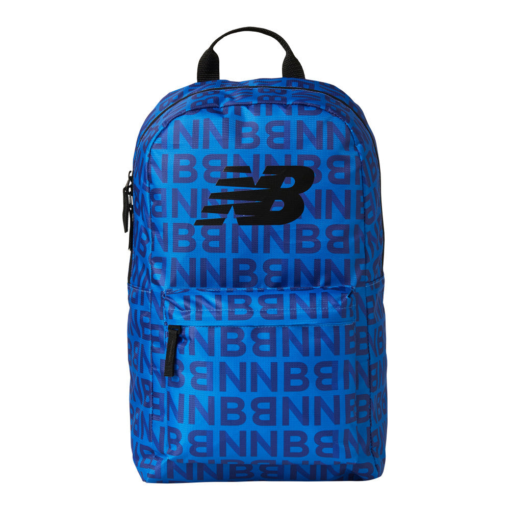 New Balance Opp Core Backpack, 17-3/4inH x 12-1/4inW x 5-1/2inD, Blue