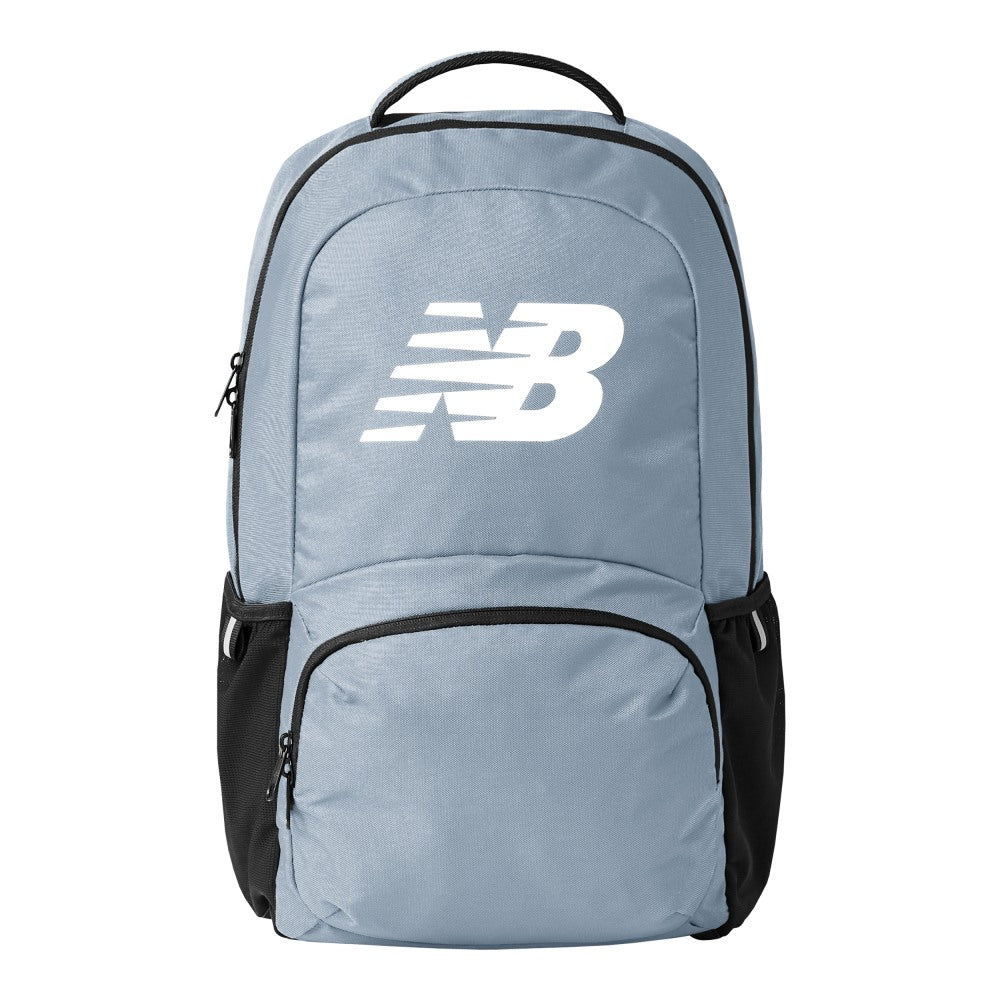 New Balance Team School Backpack With 14in Laptop Pocket, Gray