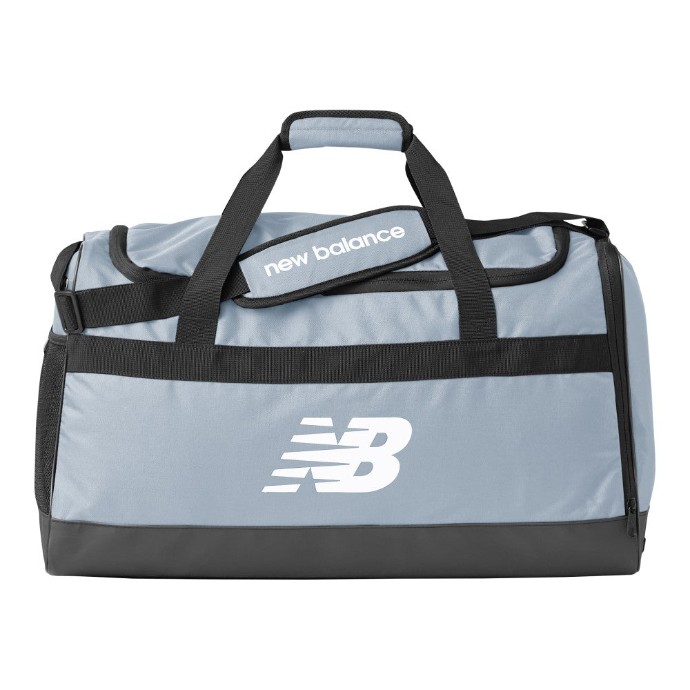 New Balance Team Duffel Bag, Medium, Gray