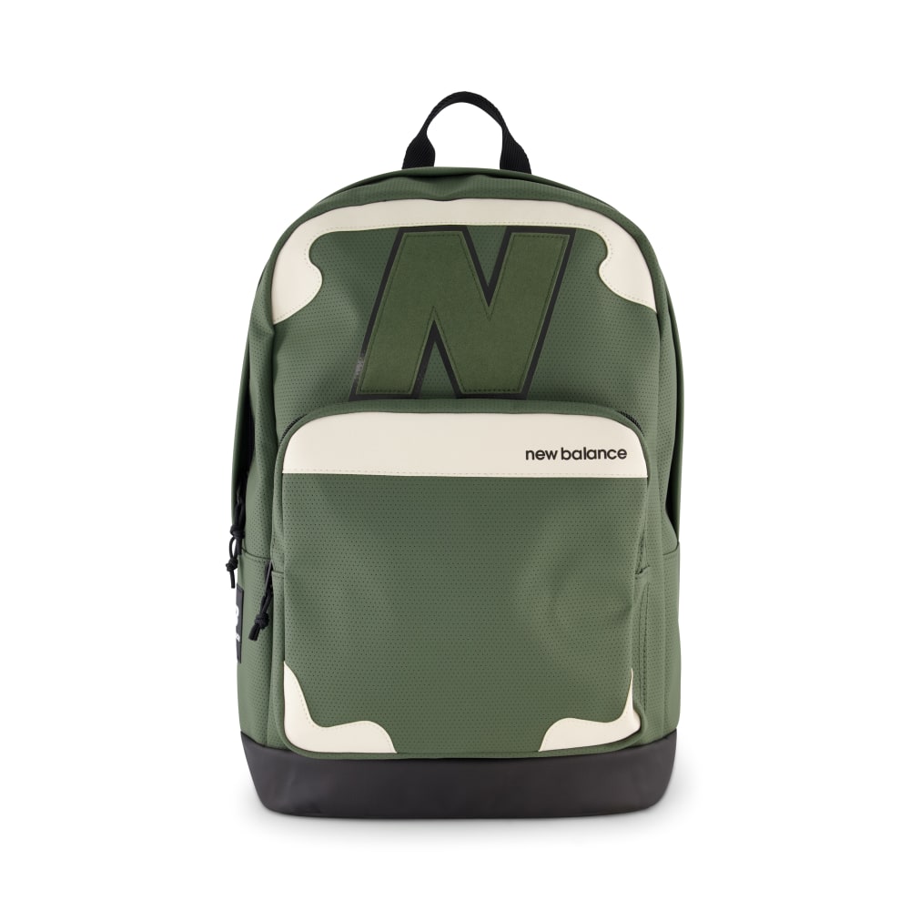 New Balance Legacy Backpack With 14in Laptop Pocket, Olive