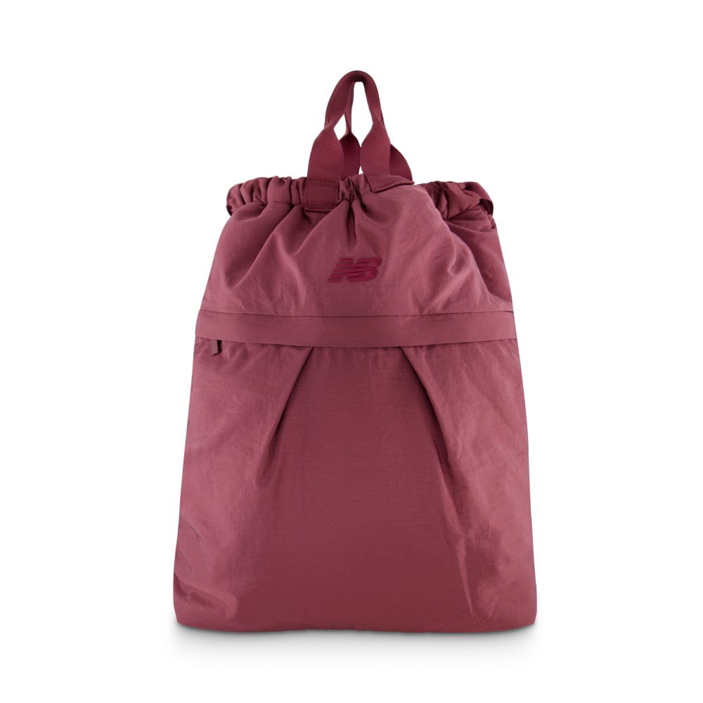 New Balance Womens Tote Backpack, 18-5/16inH x 15-3/4inW x 3-3/16inD, Burgundy
