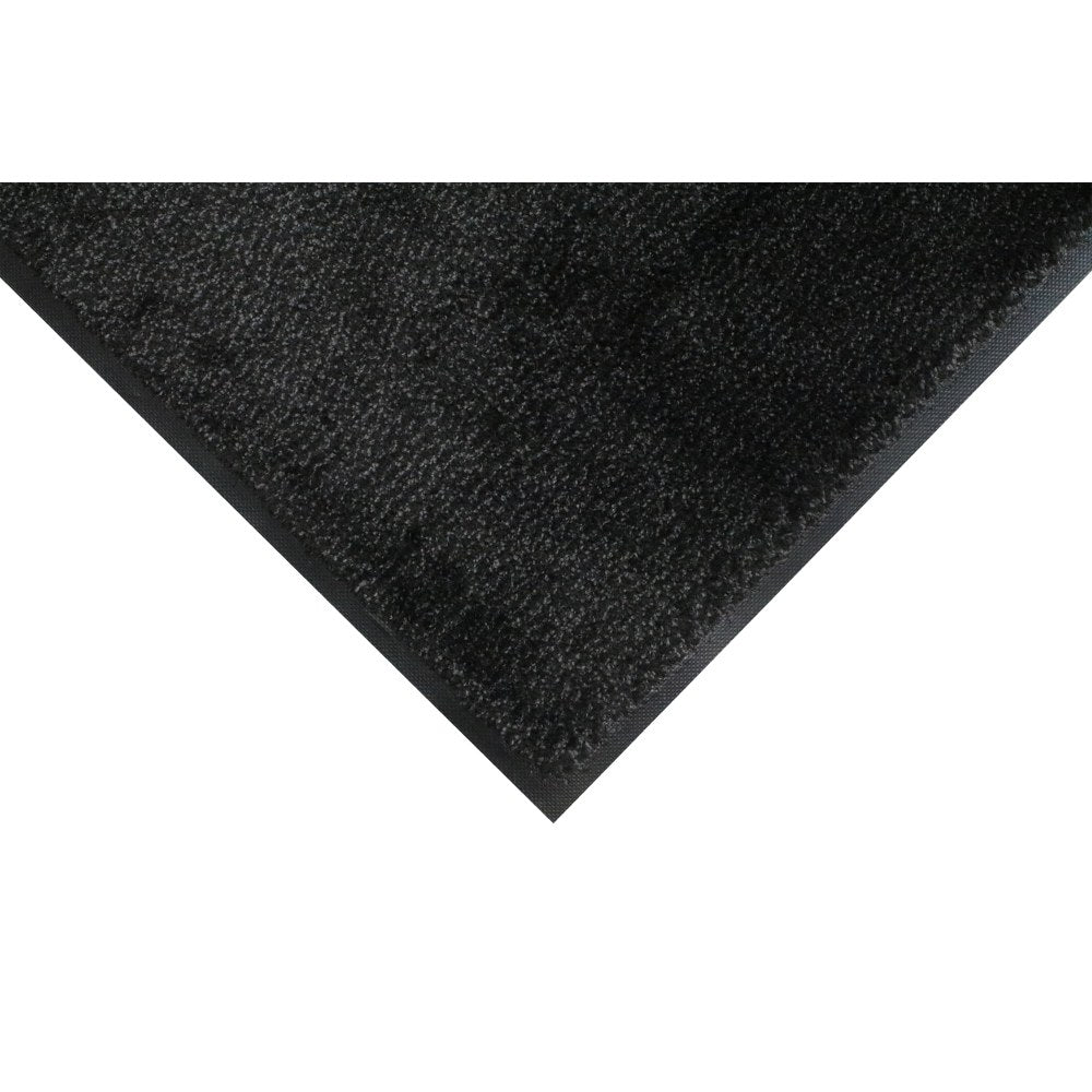 M+A Matting MicroLuxx Floor Mat, 47in x 35in, Smooth, Black