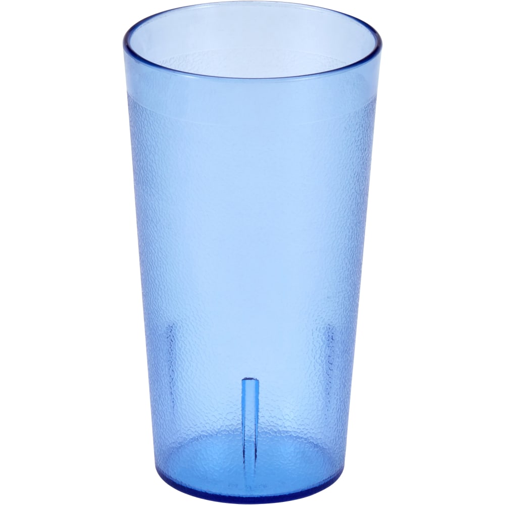 Cambro Colorware Styrene Tumblers, 16 Oz, Slate Blue, Pack Of 72 Tumblers