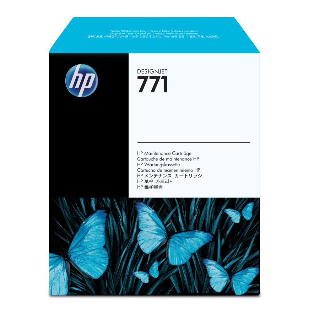 HP 771 Maintenance Cartridge - Inkjet - Black