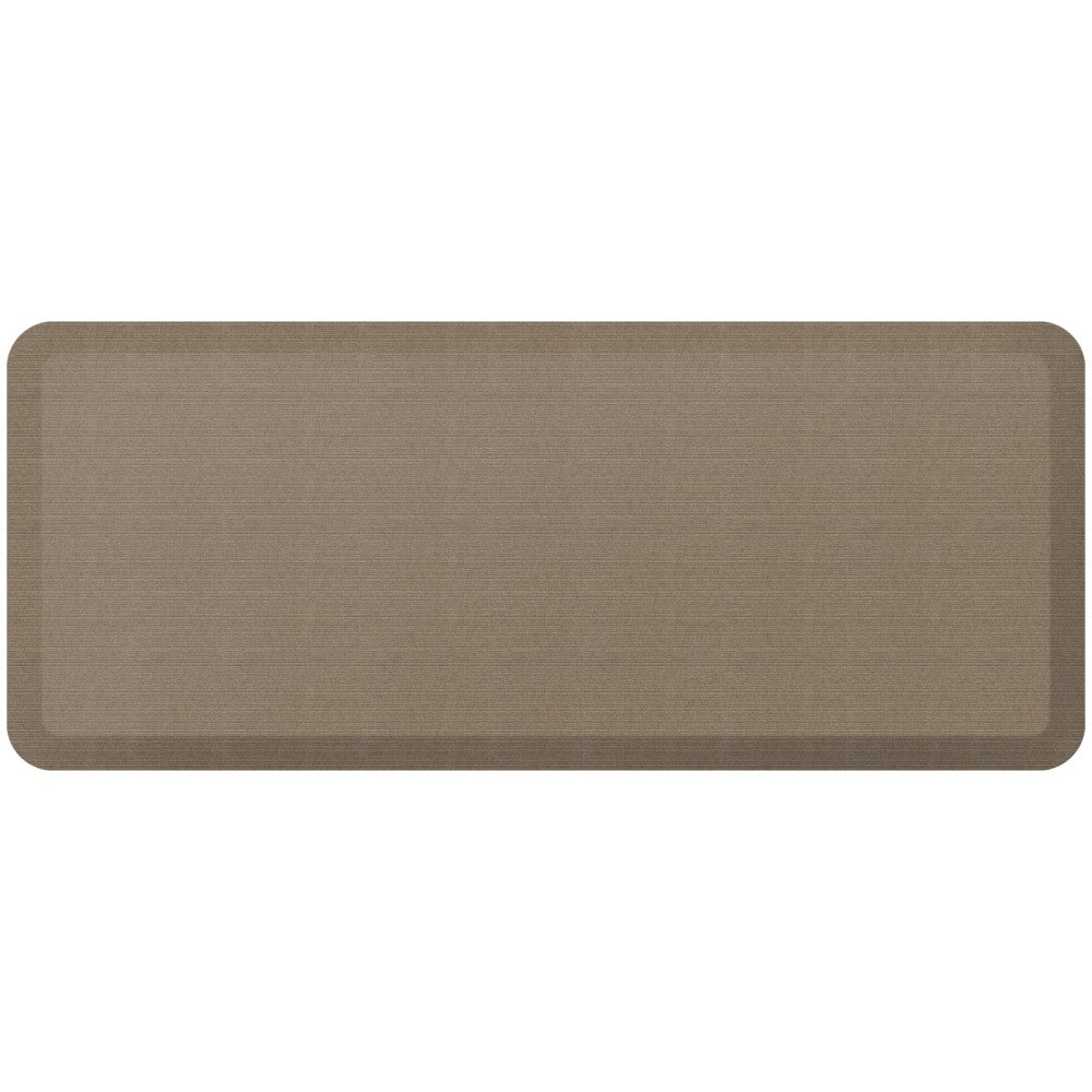GelPro NewLife Designer Comfort Grasscloth Anti-Fatigue Floor Mat, 20in x 48in, Pecan